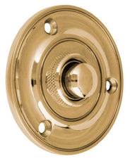 Ringeklokkeknap - Rund messing thumbnail image