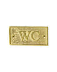 WC Sign – Brass thumbnail image