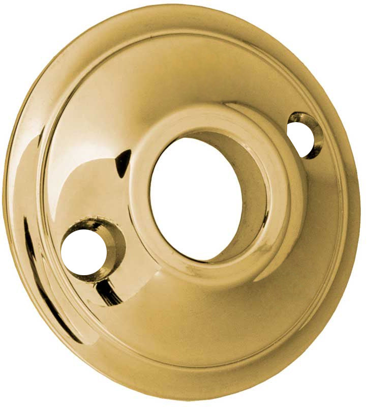Door Handle Rosette - Sekelskifte brass image