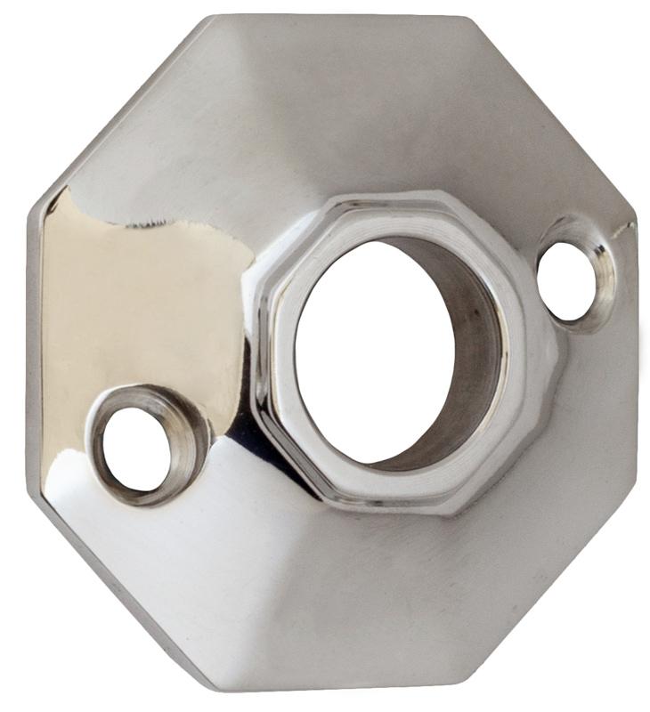 Door Handle Rosette - Albert Karlsson 25 nickel image