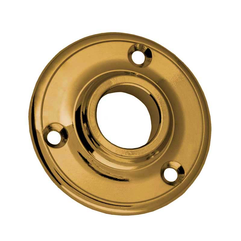 Door Handle Rosette - Næsman 145 brass