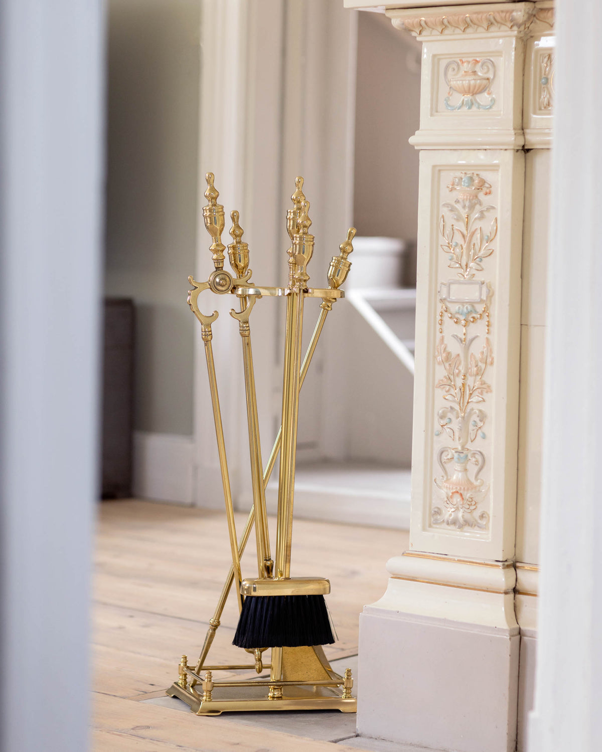 Eldgaffelset mässing - Pokal image