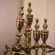 Fire tool set - Pokal brass thumbnail image