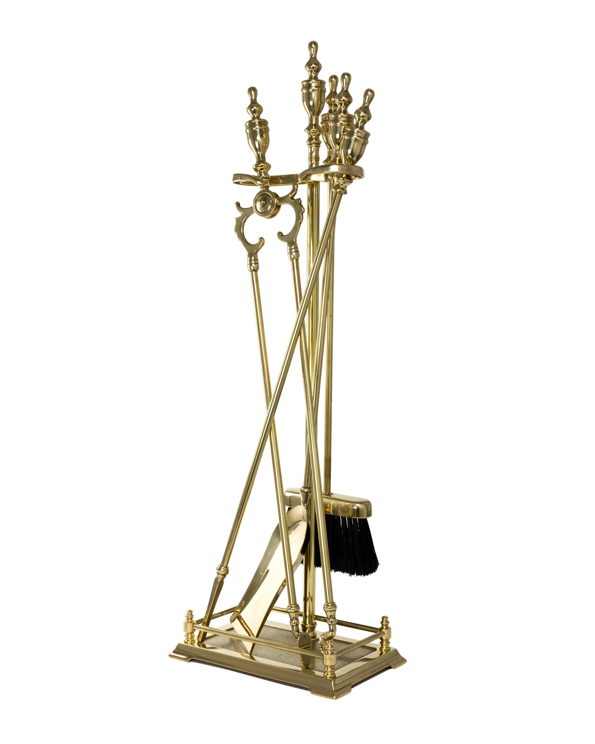 Fire tool set - Pokal brass image