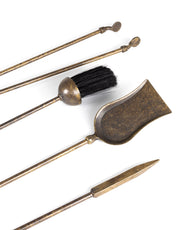 Fireplace Tool Set Antique Brass - Linnéstaden thumbnail image