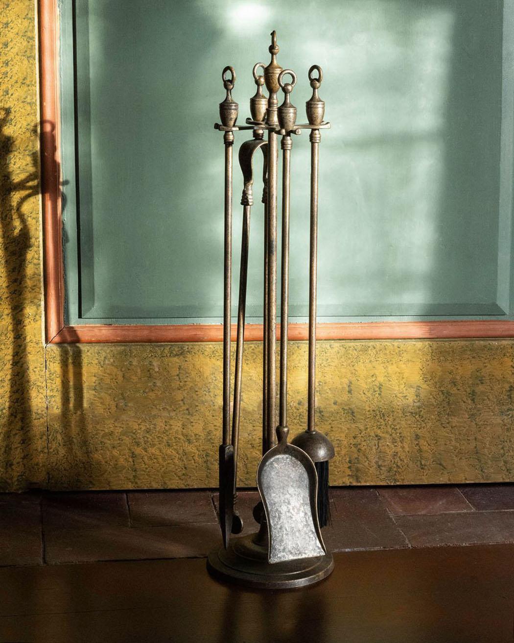 Pejsesæt Antik Messing - Linnéstaden image