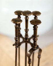 Juego de tenedores para la chimenea, latón antiguo - Saltsjöbaden thumbnail image
