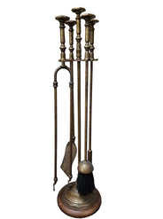 Fire tool set antique brass - Saltsjöbaden thumbnail image