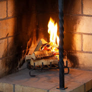 Vedgaller smidesjärn – Öppen spis standard thumbnail image