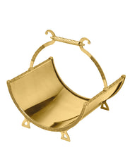 Panier à bois - années 1920 en laiton  thumbnail image