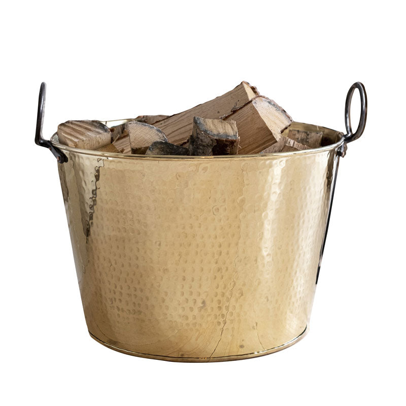 Vedkorg - Vedbalja mässing