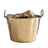 Holzkorb – Holzbehälter, Messing
