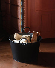 Log holder - Black thumbnail image