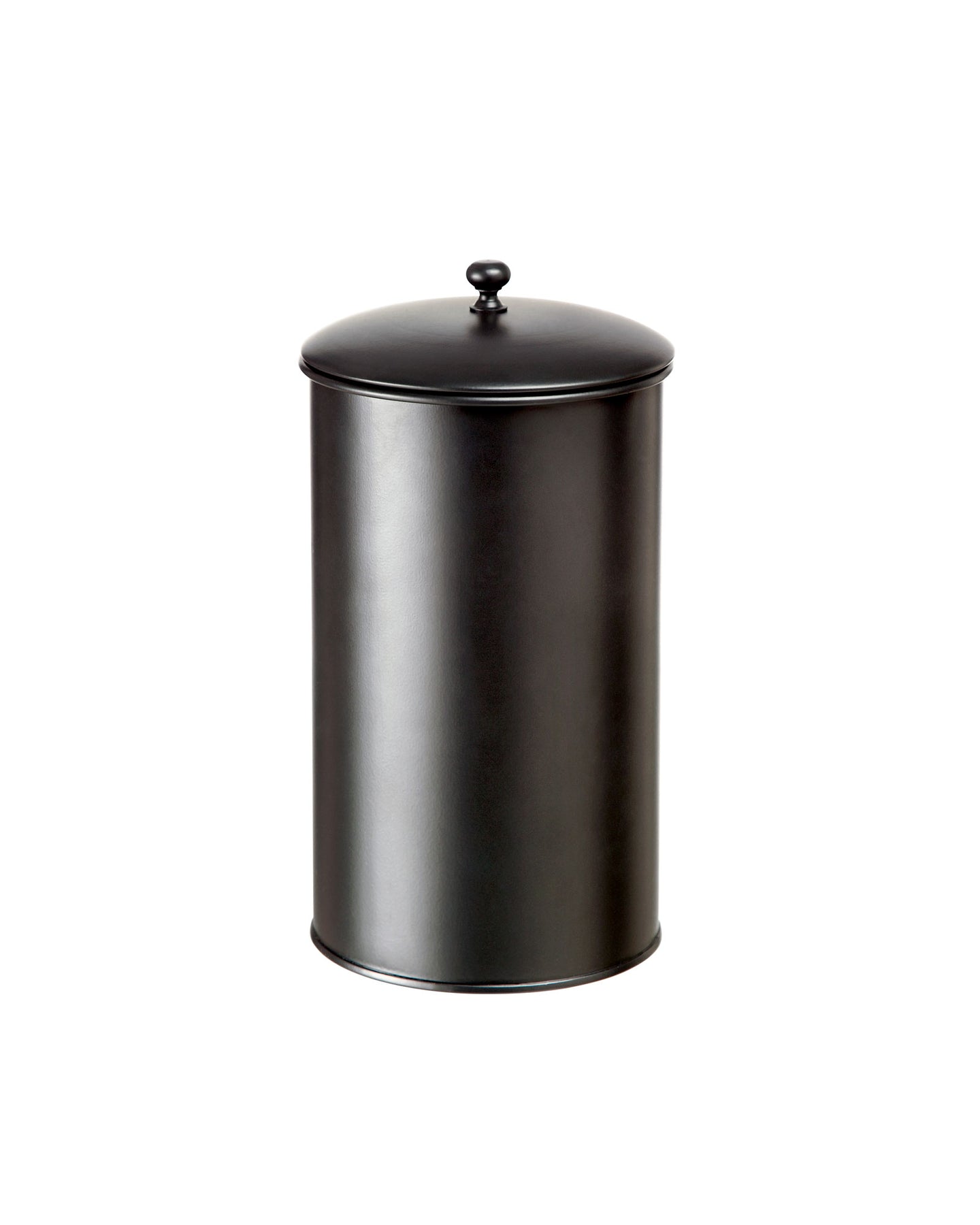 Tin with lid - Black (for fire-lighters etc.)