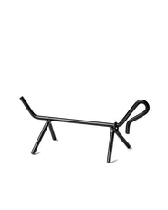 Fire Dog Wrought Iron - Round Bar 41 cm thumbnail image