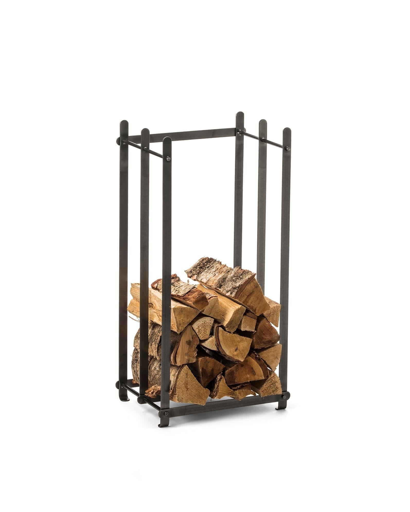 Vedstabler i smedejern - Højde 78 cm image