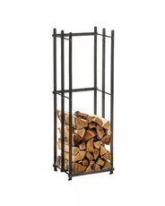 Firewood Stacker in Wrought Iron - Height 114 cm thumbnail image