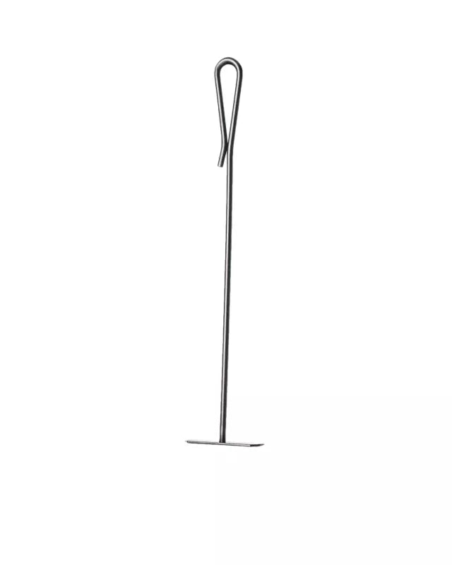 Fireplace Tool Forged - Ash Rake Round Iron