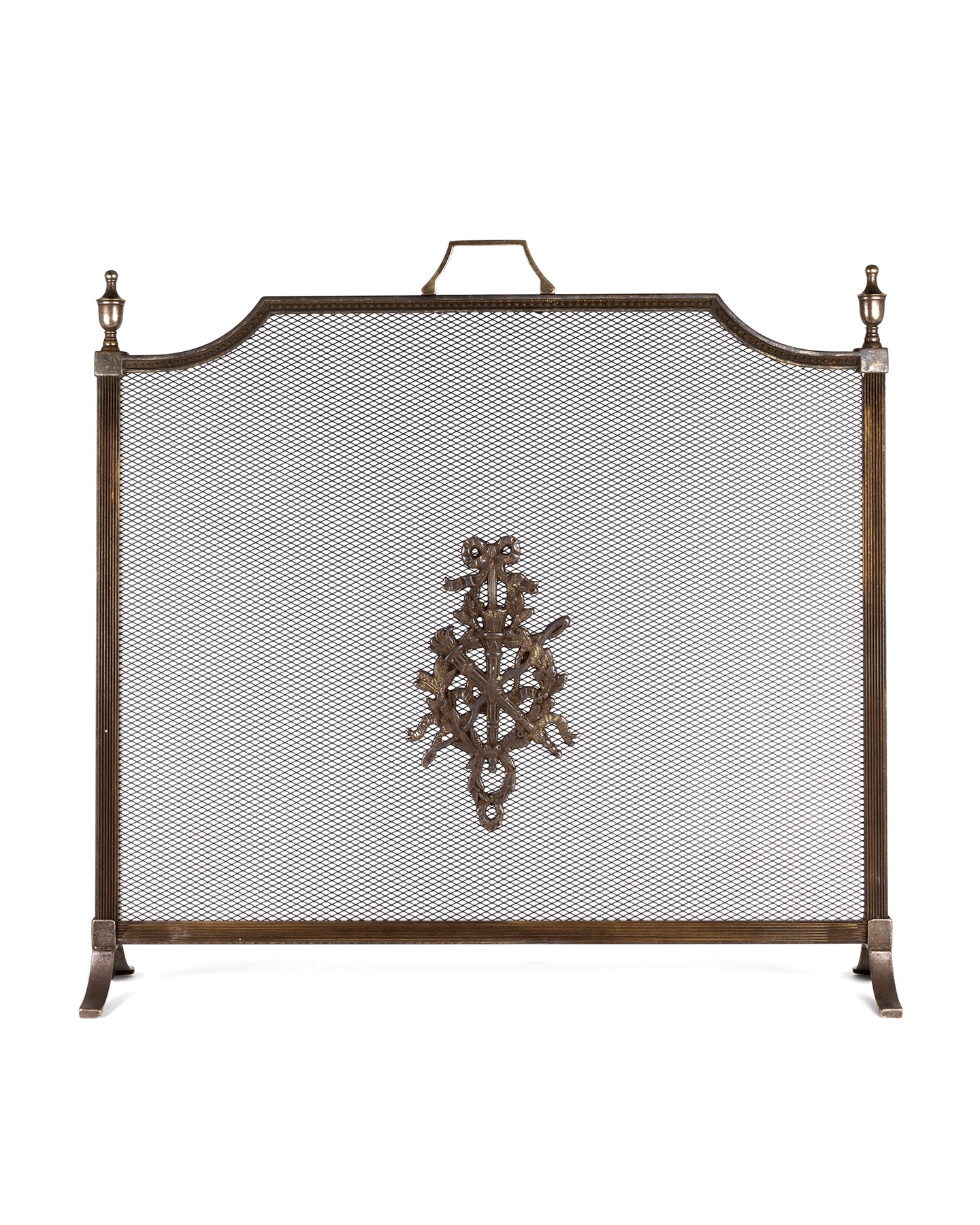 Fire Guard Antique Brass - Gustaf