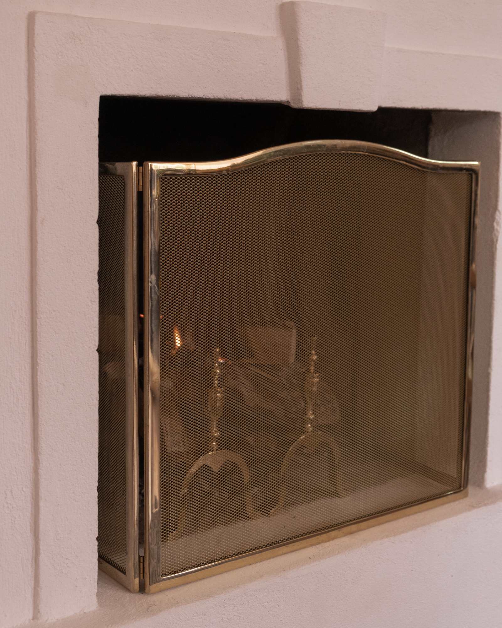 Gnistfanger, messing - Enskede, 100 cm image