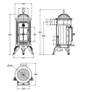 Cast Iron Stove - Westbo Carl 95 Stove thumbnail image