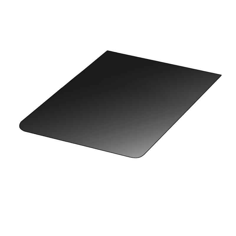 Fireplace Accessory - Black Floor Plate 66x80 cm