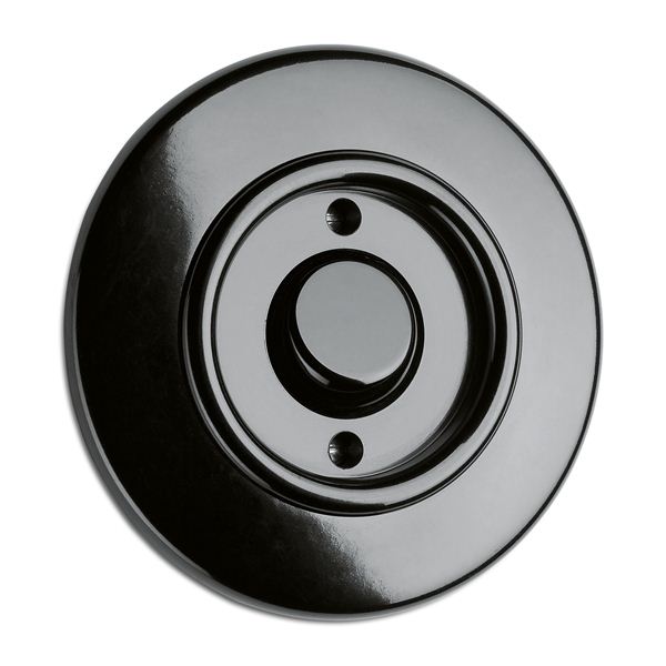 Round Bakelite Switch - Push-on Dimmer image