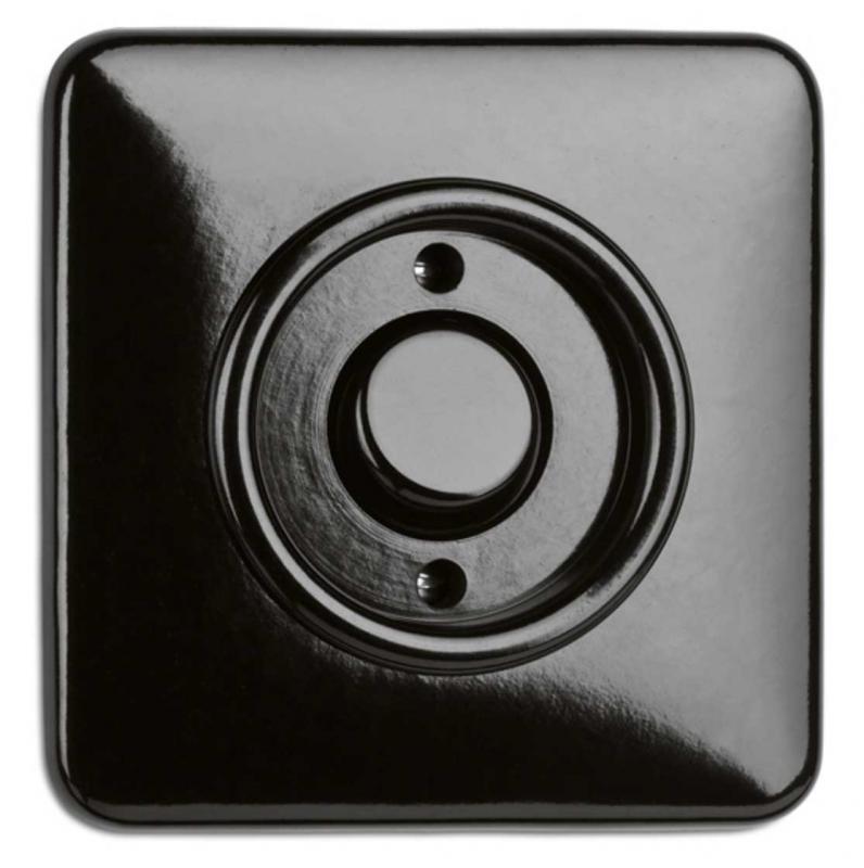 Square Bakelite Switch - Push-Button Dimmer image