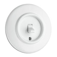 Round Duroplast Light Switch - Toggle Two-Way Light Switch thumbnail image