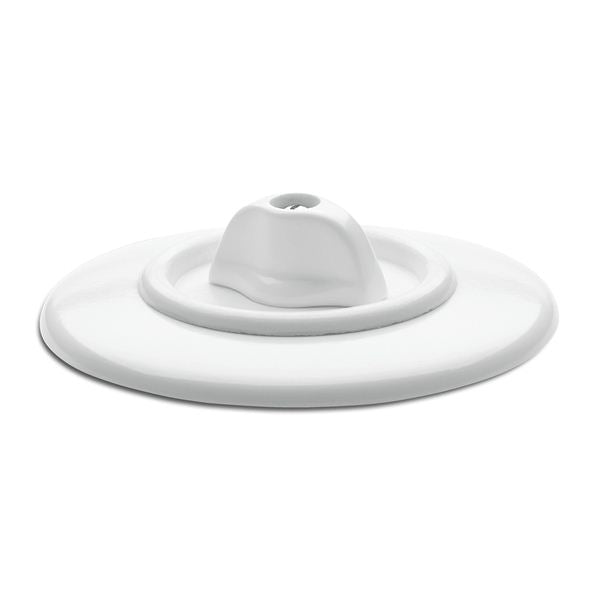 Round Duroplast Light Switch - Rotary Two-Way Light Switch image