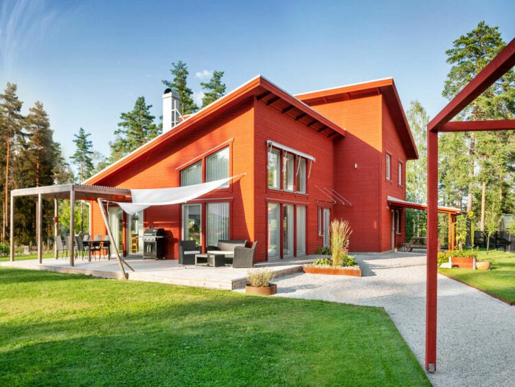 Falu Rödfärg - Original lys rød uden linolie image
