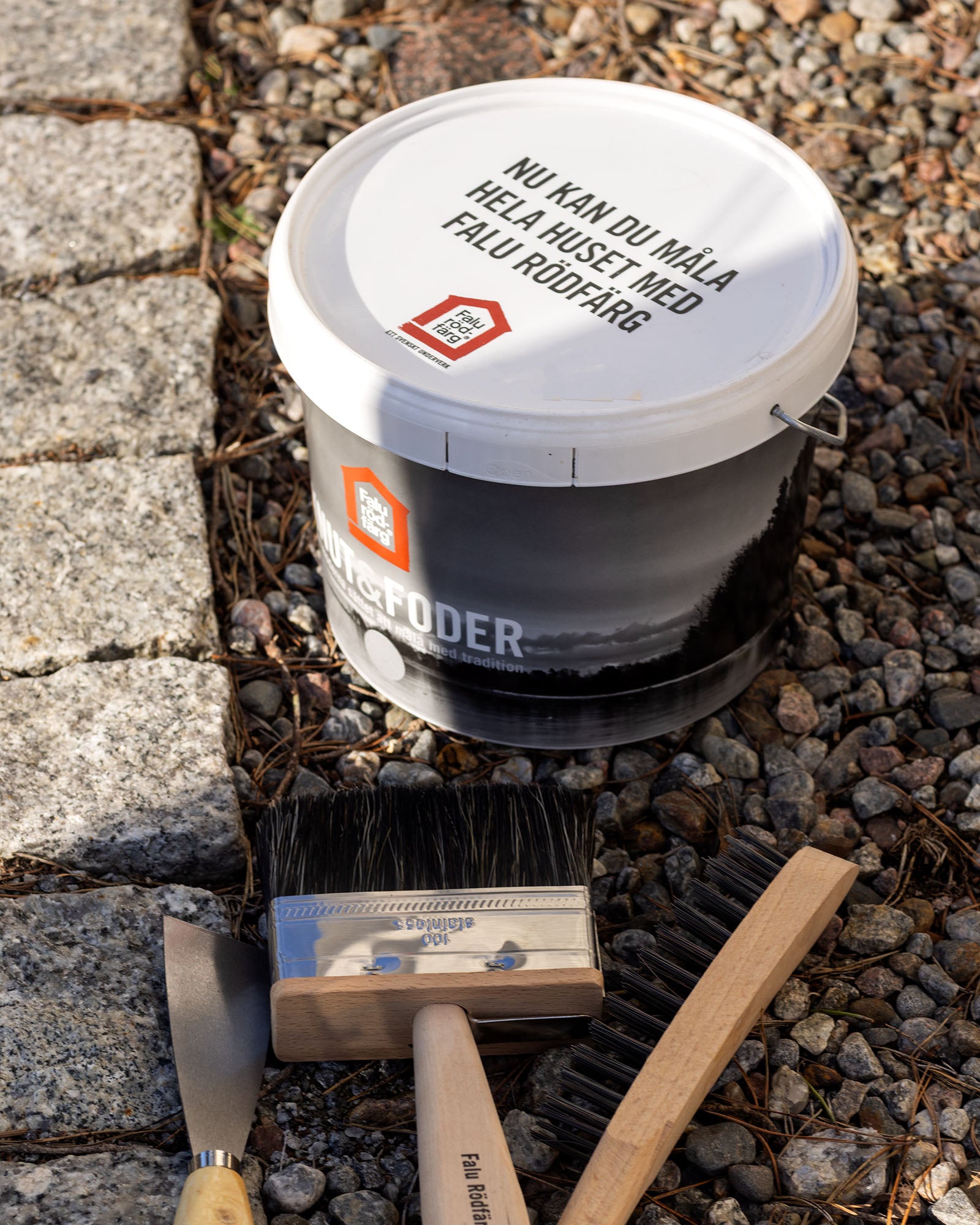 Falu Rödfärg - Knut & Foder Blau 3L image