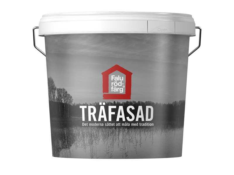 Falu Rödfärg – Träfasad Light red