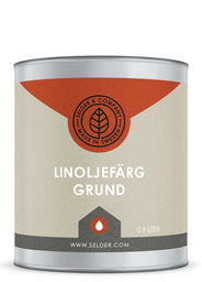 Linoljefärg Selder & Co - Vit grund thumbnail image