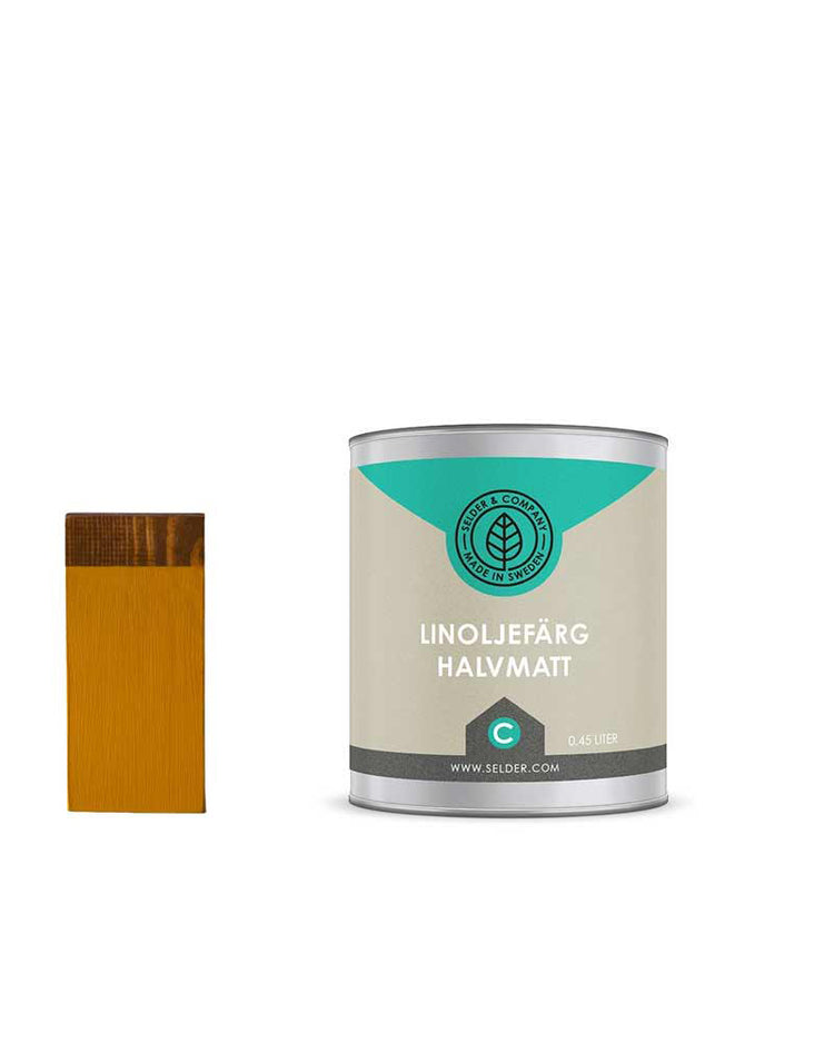 Paint with linseed oil paint - tutorial - step by step. – Sekelskifte