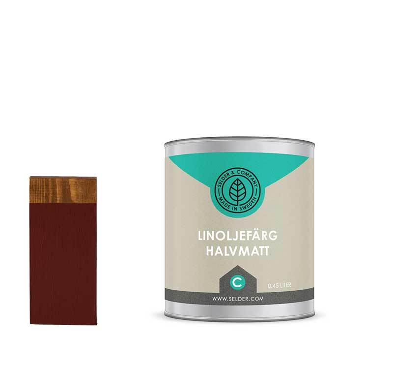 Linseed Oil Paint Selder & Co - English Red