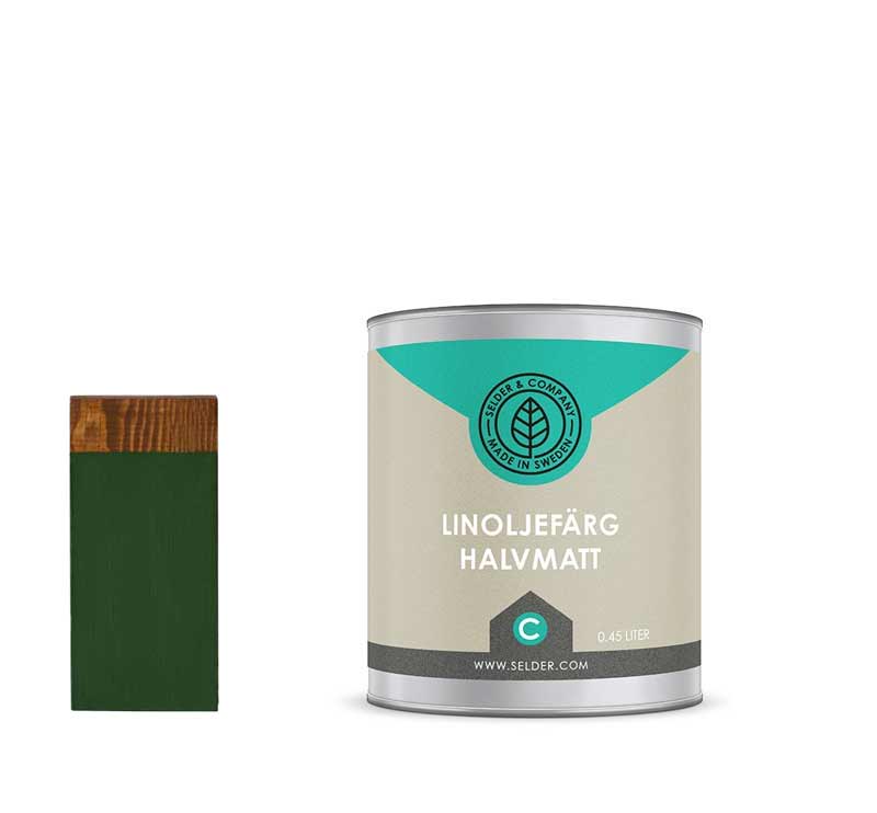 Linseed Oil Paint Selder & Co - Chromeoxide green