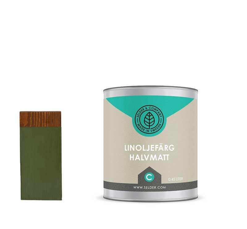 Linseed Oil Paint Selder & Co - Moss