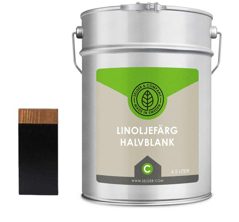 Linoljefarge Selder & Co - Svart image