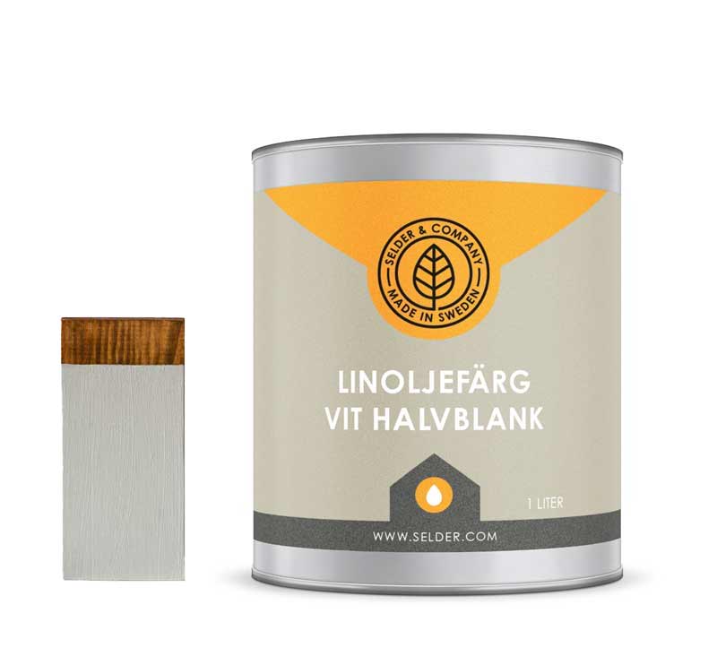 Linoljefarge Selder & Co - Lysegrå image