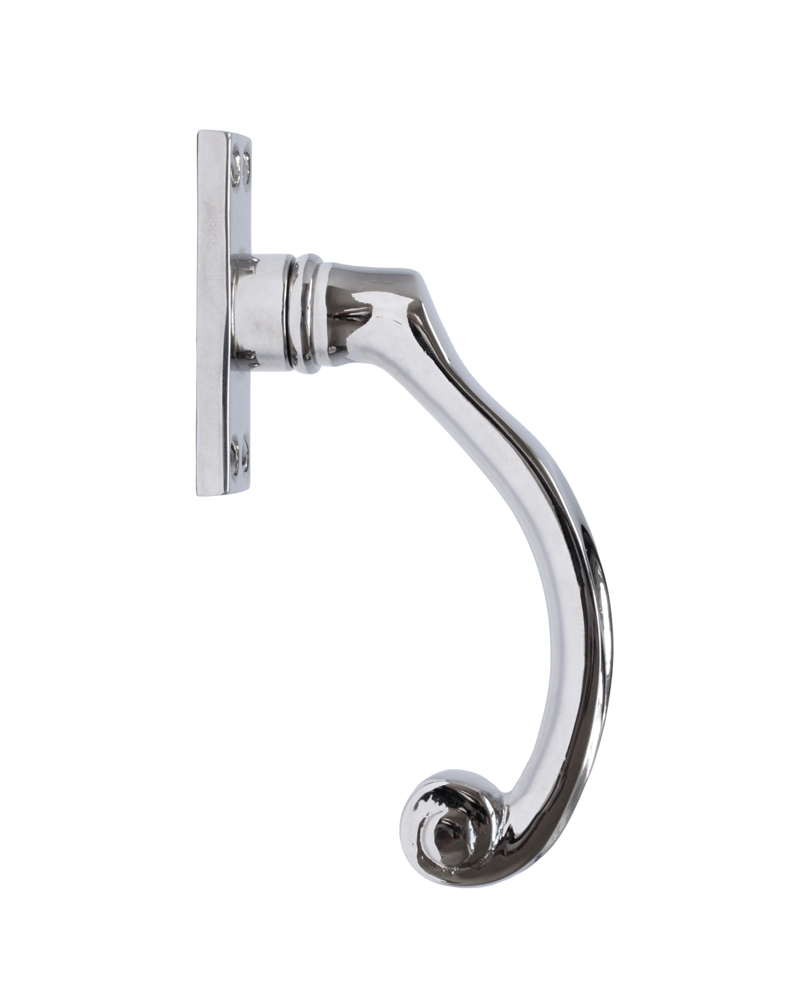 Gammaldags Spanjoletthandtag - Fix 6 nickel image