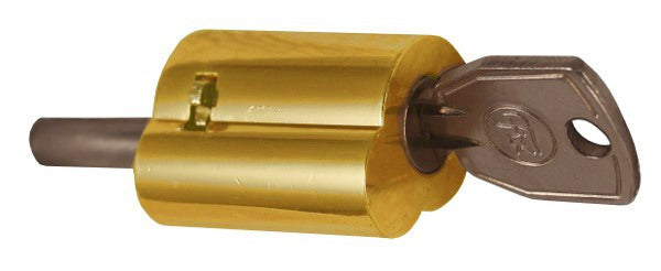 Cylinder lock brass - for espagnolette handles
