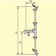 Espagnolette nickel - For inward-opening windows thumbnail image