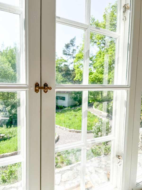Fönsterklinka/ Skåpvred - Næsman N:o 159 mässing image