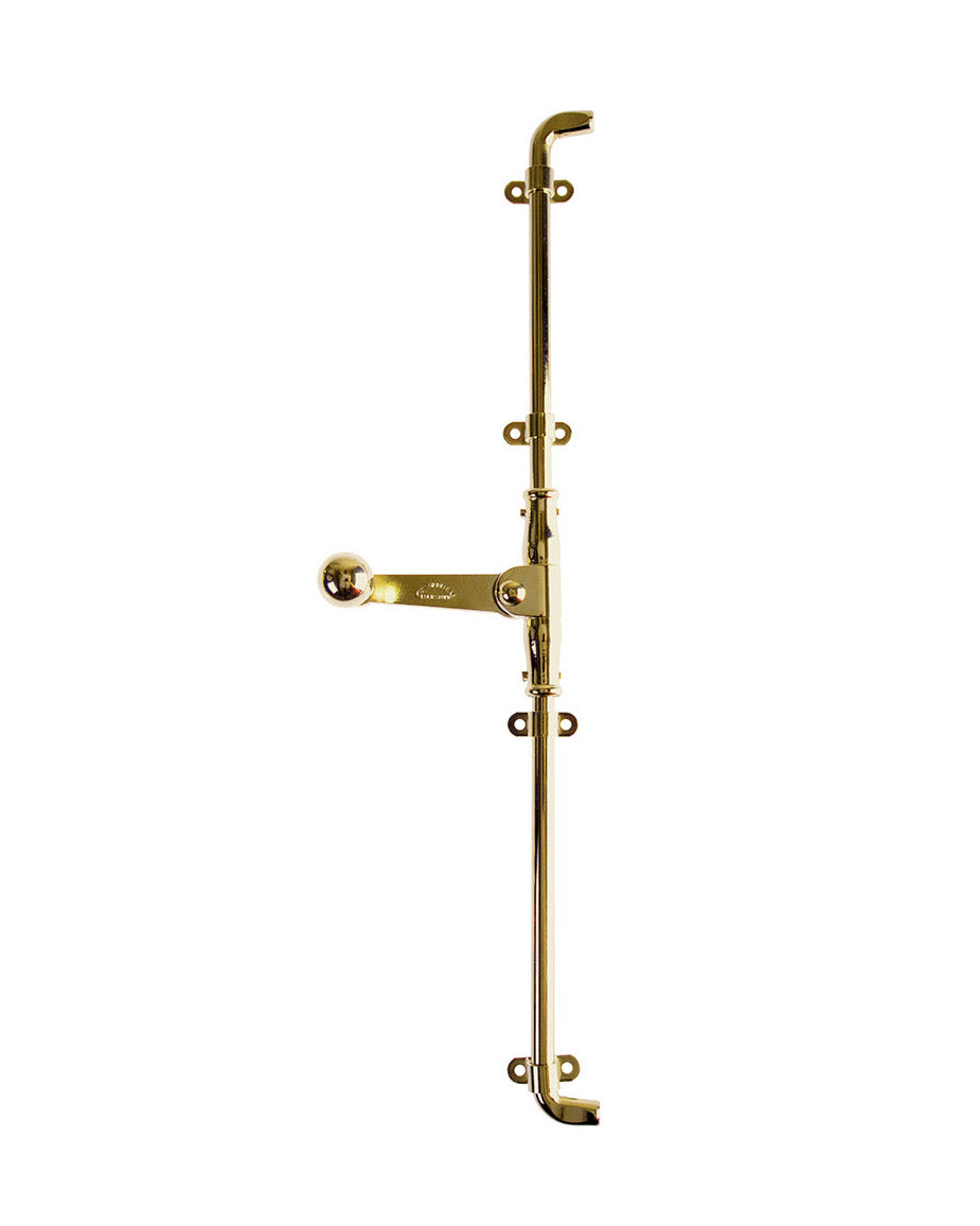Espagnolette brass - For inward opening windows