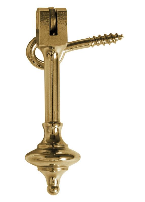 Window Lock - Næsman 1332 brass, short/loop image