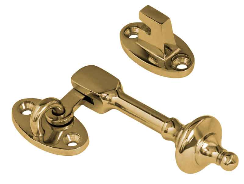 Window Lock - Næsman 1332 brass, short