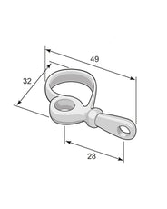 Window latch 49 mm (1,9 in.) - Aug Stenman 1 thumbnail image