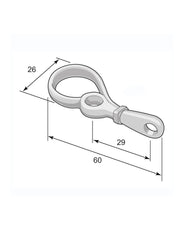 Window clasp 60 mm (2,4 in.) - Aug Stenman 3 thumbnail image
