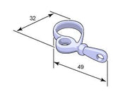 Vindushaspe - Varpa med stjerthake messing thumbnail image